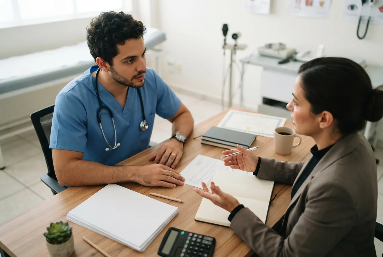 Afastado por doença: Seguro para Médicos