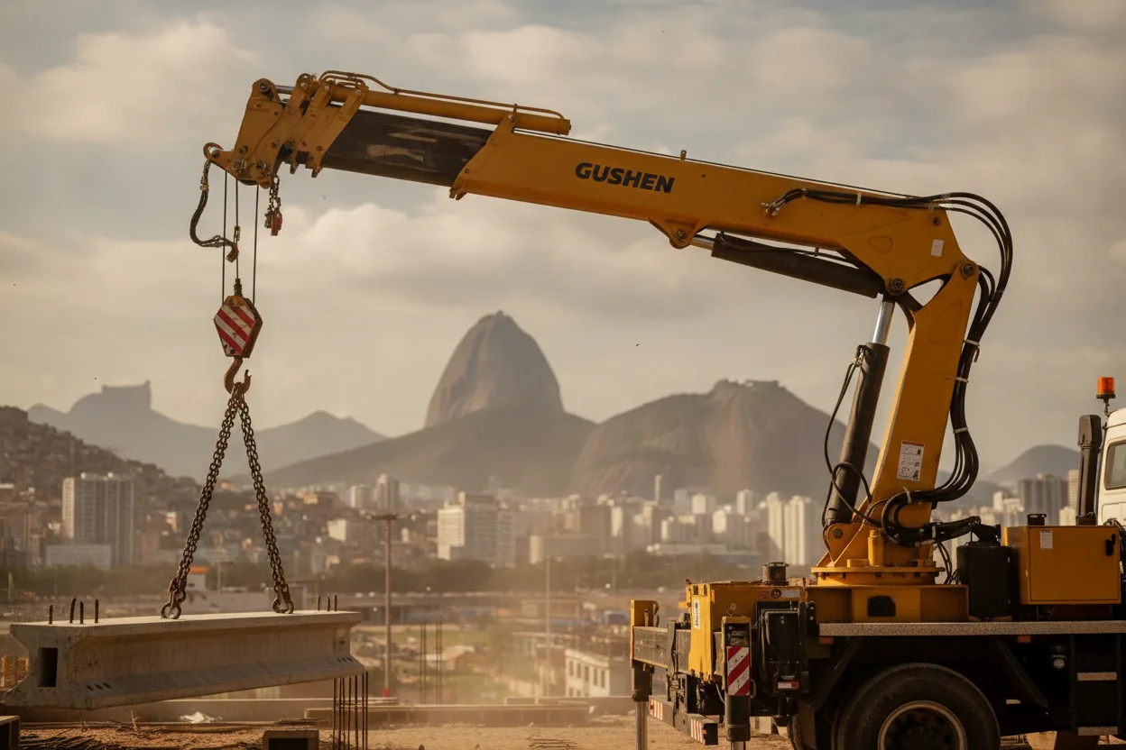 Aluguel de caminhão munck: quanto custa a diária no RJ?
