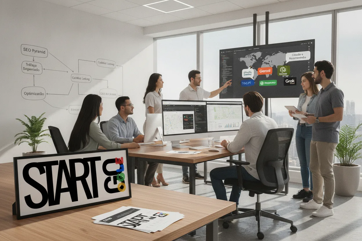 Geração de leads pelo Google e por IAs em 2026