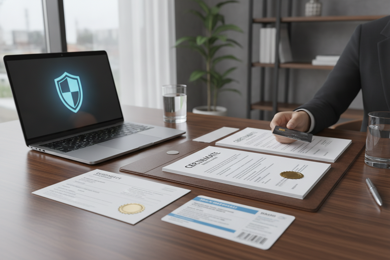 Documentos para emitir o certificado digital da empresa