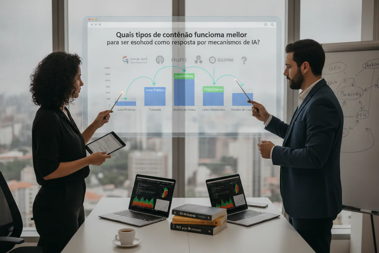 AEO: Que Tipos de Conteúdo as IAs Preferem Citar?