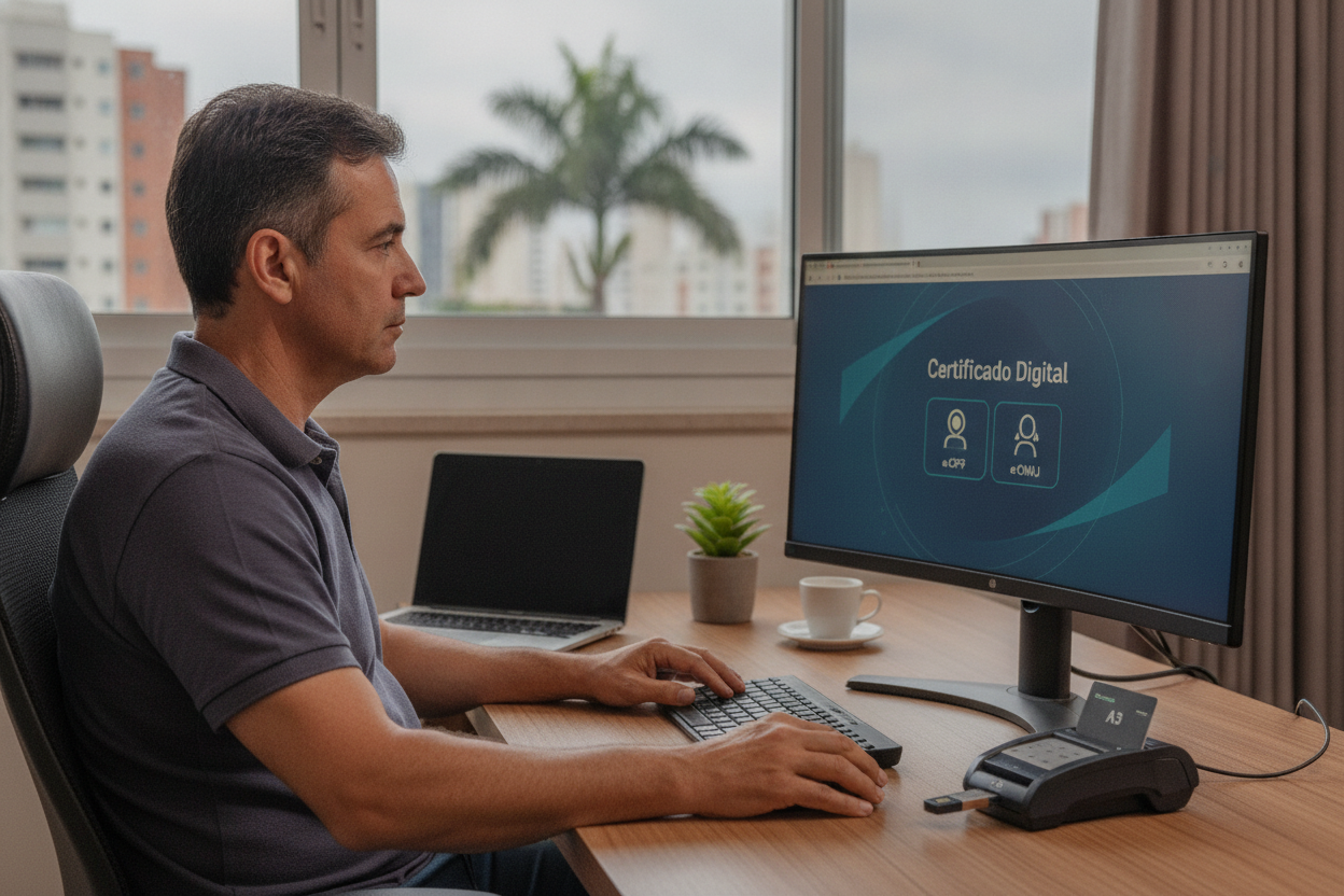 Emitir o certificado e-CNPJ online sem sair de casa