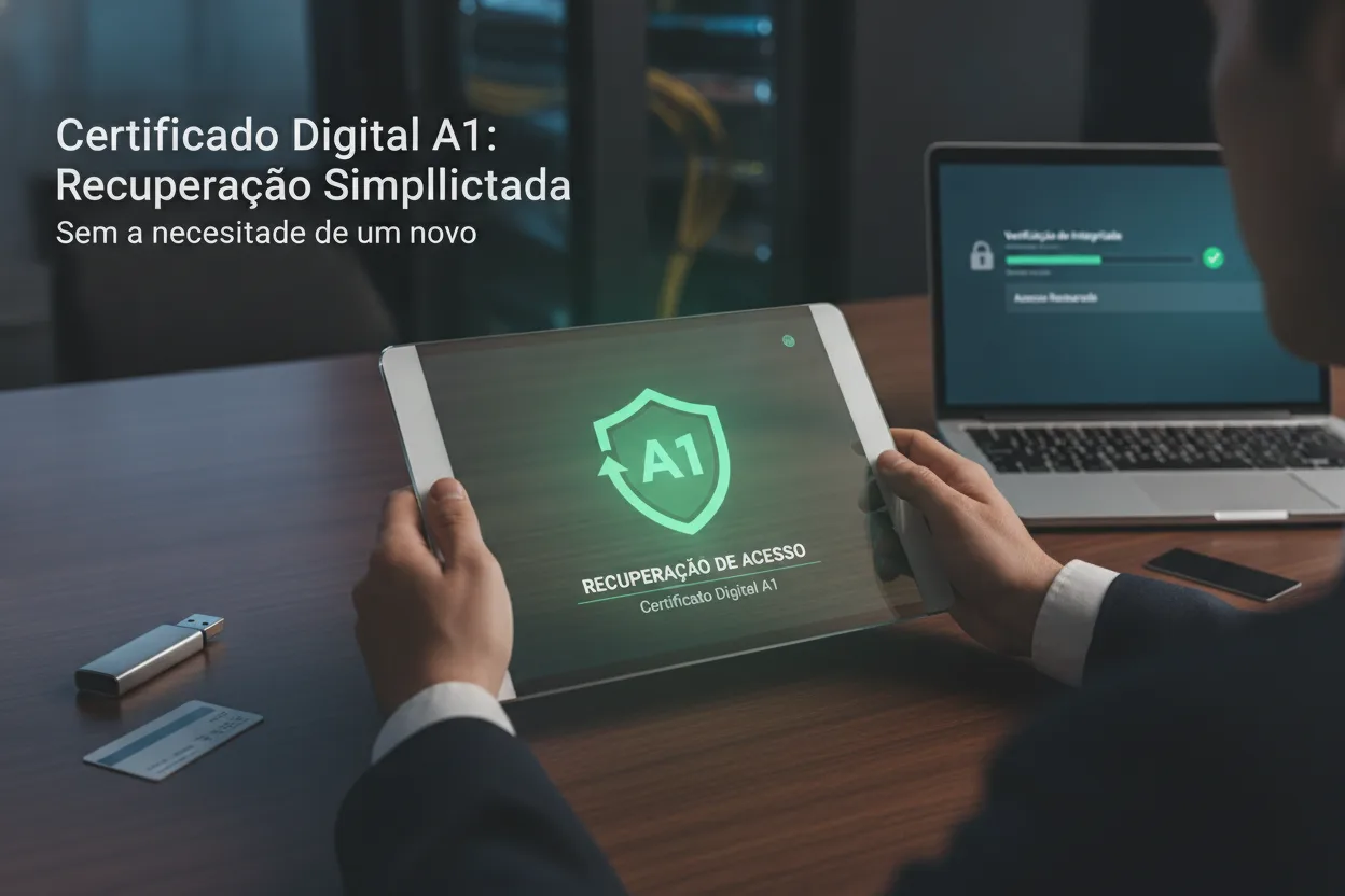Arquivo sumiu? Recupere o certificado digital A1
