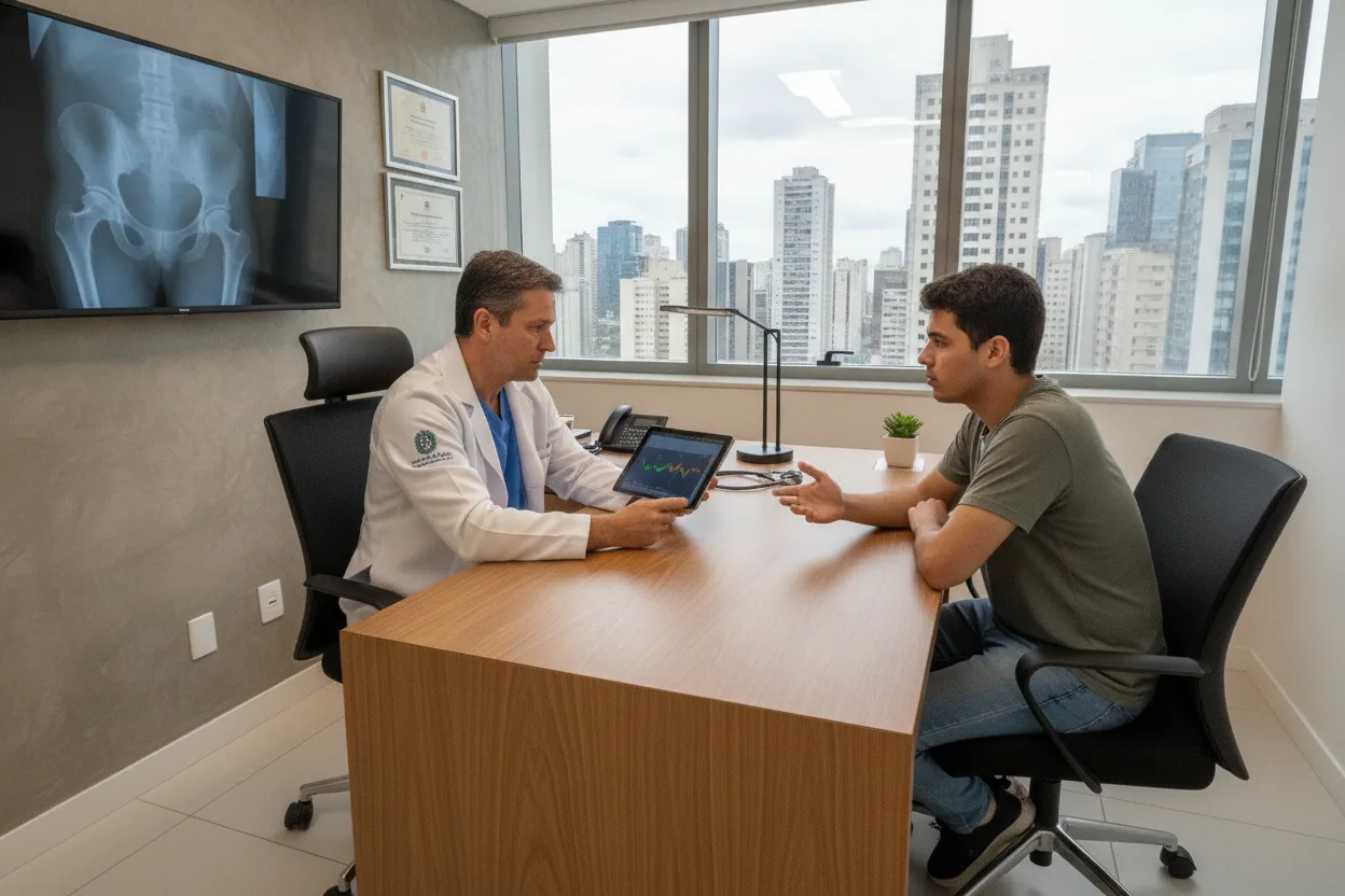 Quanto custa ver um Ortopedista Especialista em Quadril?